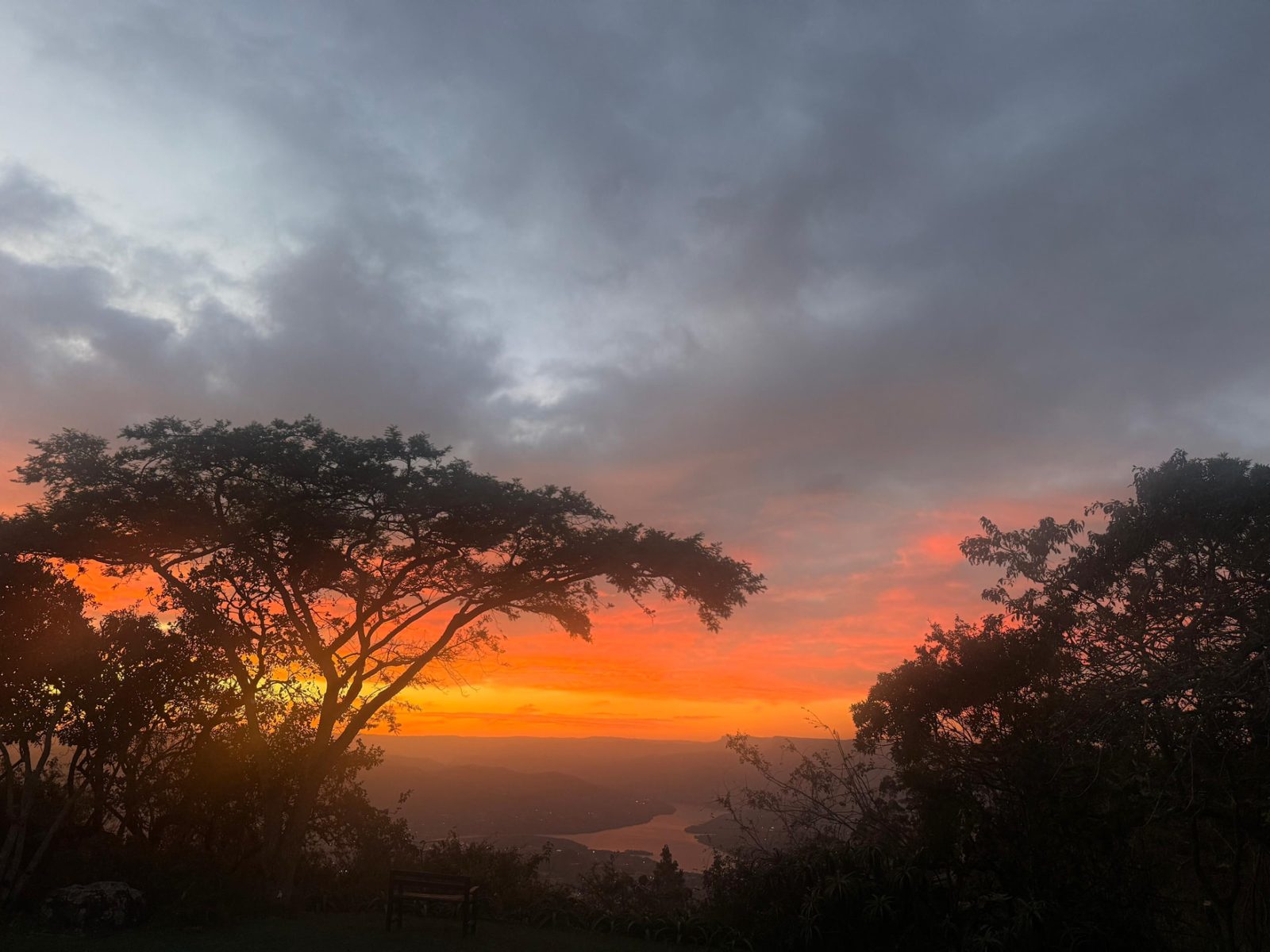 Rooms with a View — Inanda Dam far below, the Valley of a Thousand Hills as a backdrop (15 of 18)