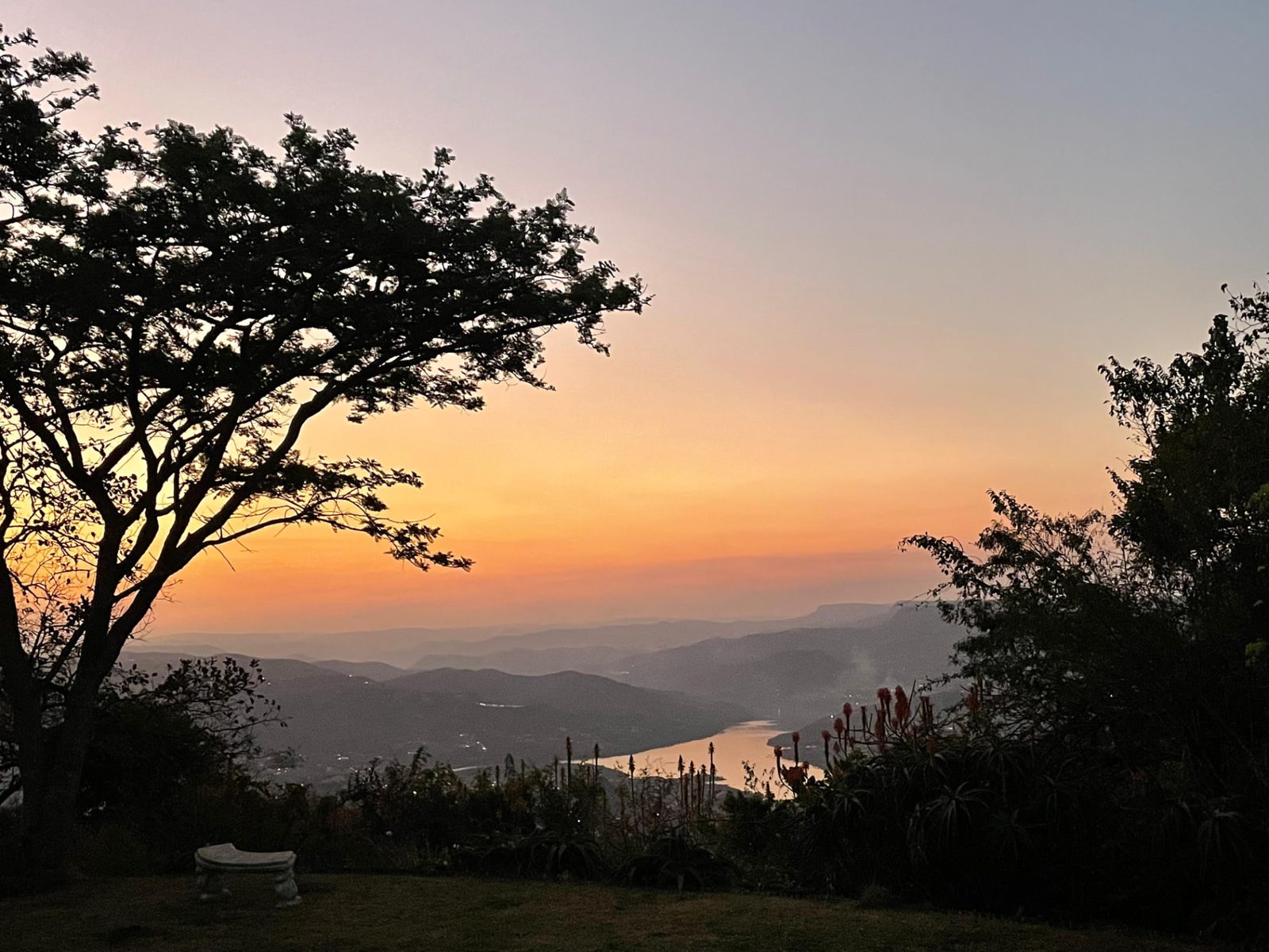 Rooms with a View — Inanda Dam far below, the Valley of a Thousand Hills as a backdrop (16 of 18)